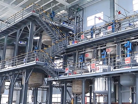 Inside the factory