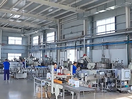 Inside the factory